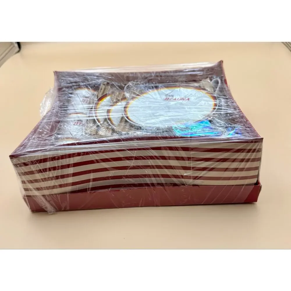 Cafe Italiana Espresso Cappuccino Gift Set Unused in Original Box w/ Shrink Wrap